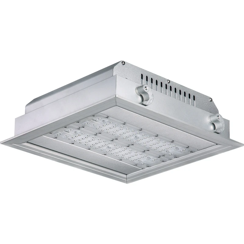 ZGSM Energy saving surface mount led petrol station light 80w 120w 150w 200w 240w led gas station petrol led canopy light