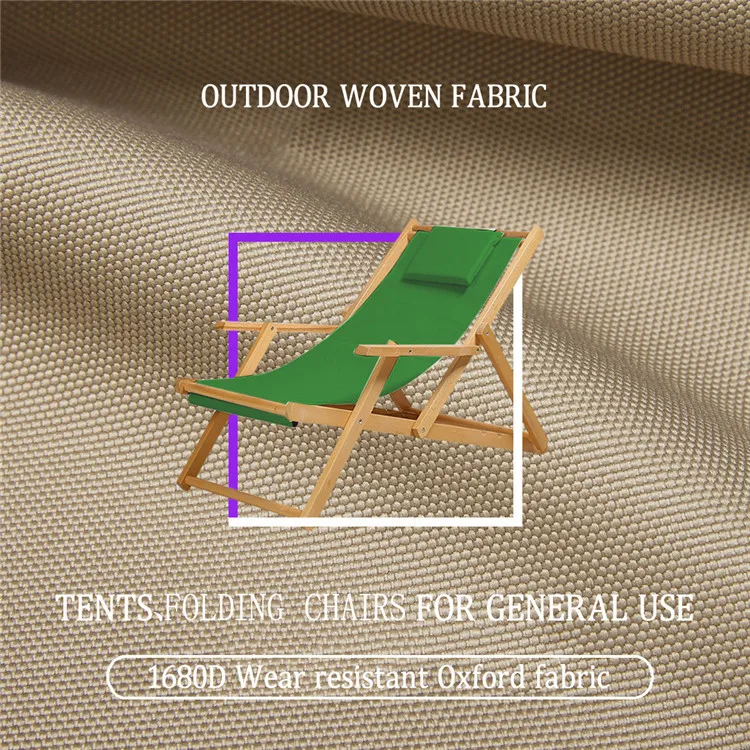 Fabric for Folding Chair Hot Sale High Quality Waterproof 16800d High Density Wear Resistant Oxford 100 Polyester Fabric Woven
