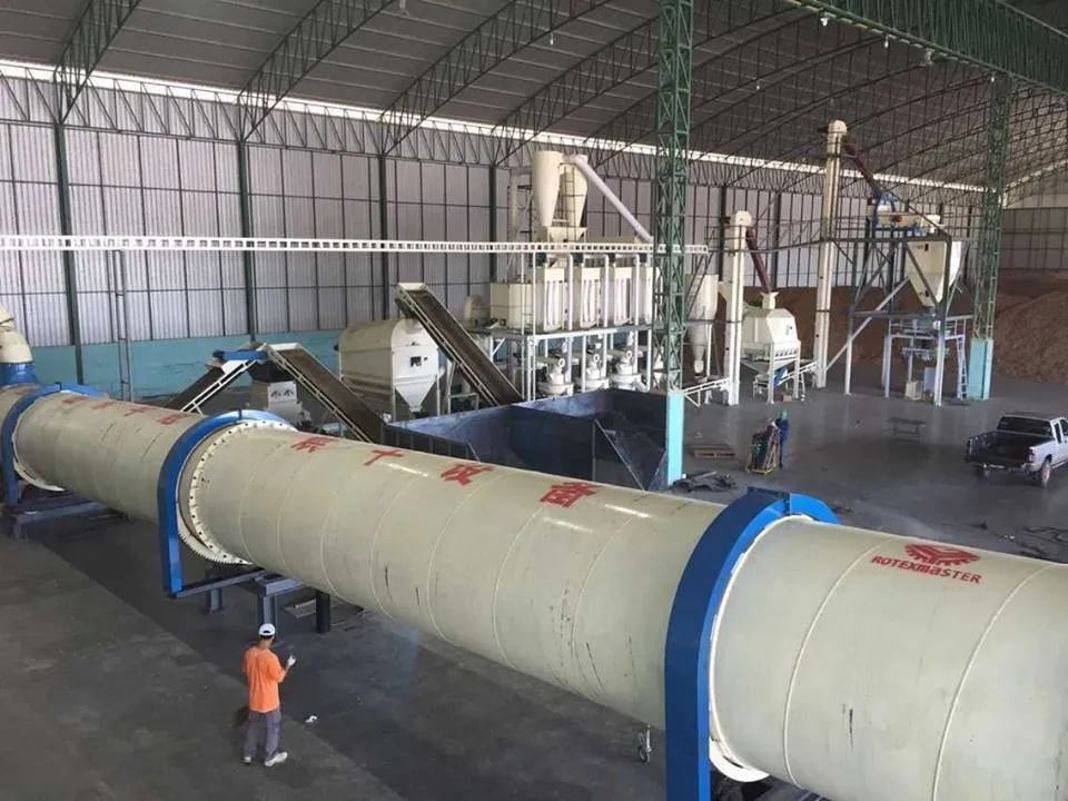 Professional biomass commercial wood sawdust drying equipment with CE