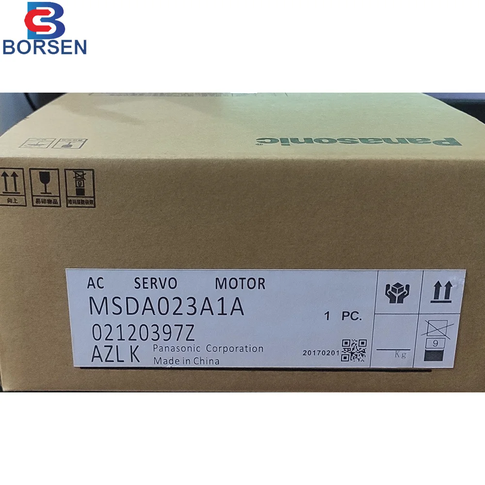 Оригинальный Новый серводвигатель переменного тока 200 Вт для Panasonic MSDA022A1A