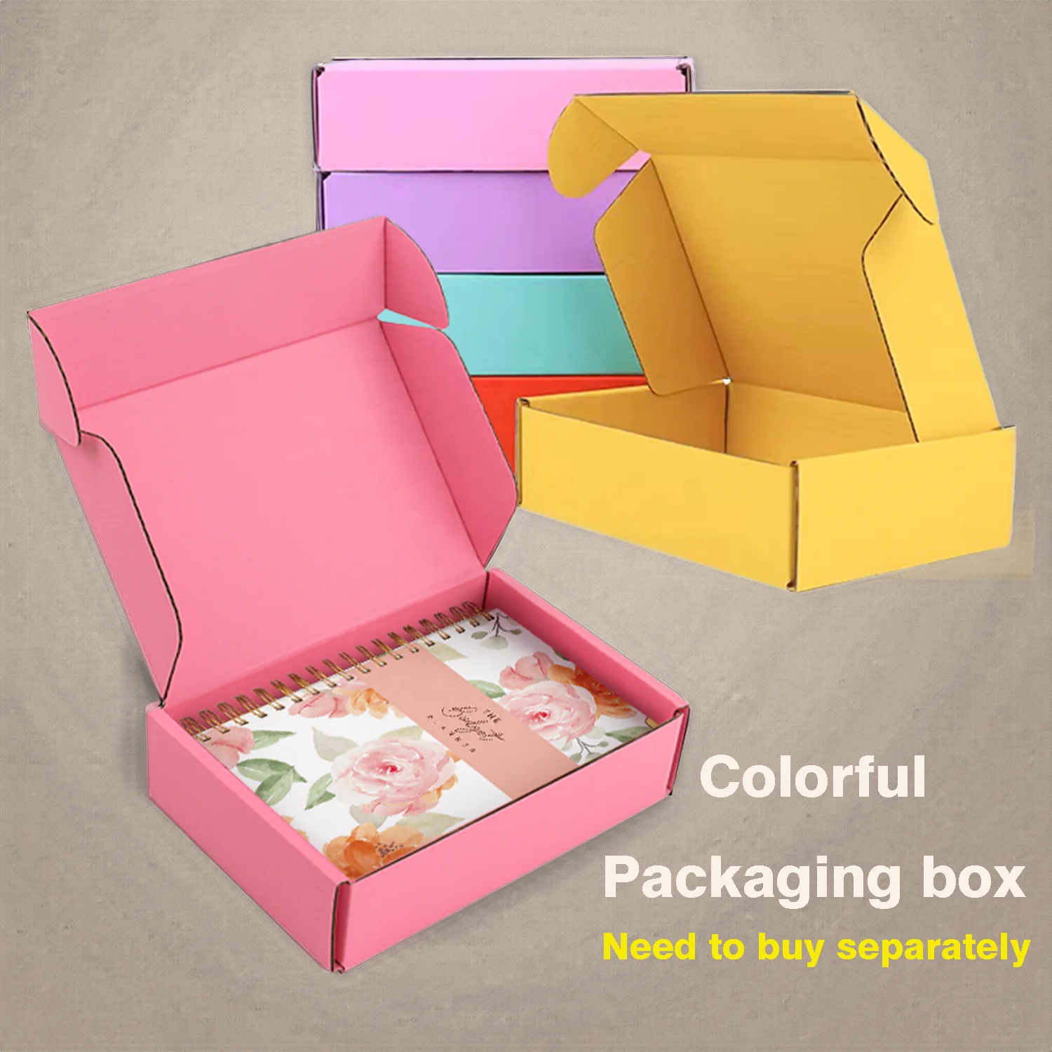 Small Batch Custom 2025 2026 Spiral Notebooks Inspirational Expense Tracker Undated Financial Budget Planner With Cash Envelopes