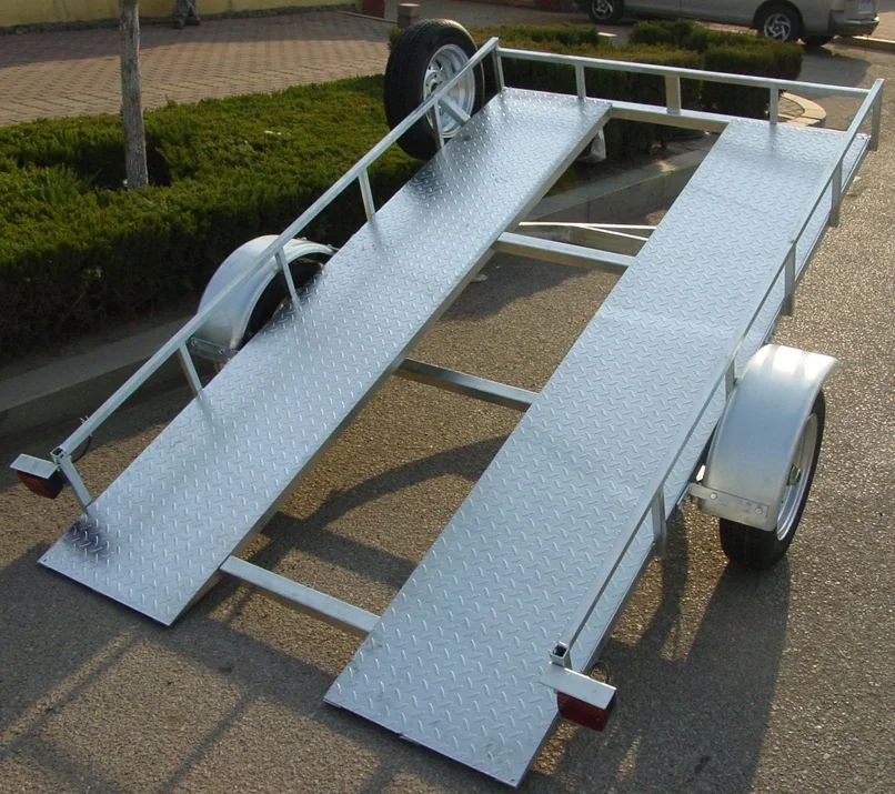 
Factory Sale Galvanized Steel Golf Cart Trailer GCT010A 