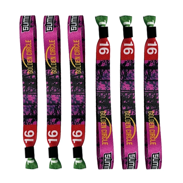 Custom Cheap Summer Beach Event Wrist bands Festival No minimum