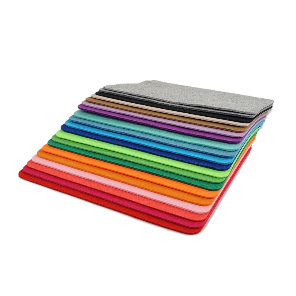 Экологически чистый 100% полиэфирный переработанный рулон войлочной ткани нетканый 1 мм 2 3 4 5 войлочный