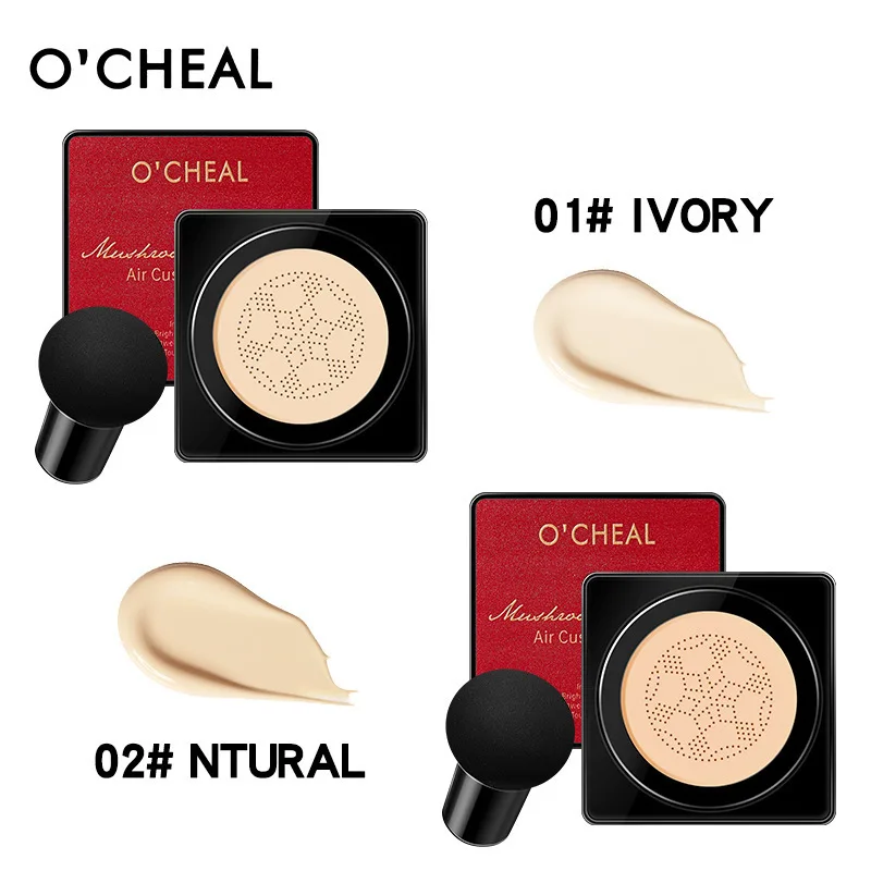 Chinese Red Air Cushion BB Frost Powder waterproof concealer calm makeup and oil controlling liquid foundation