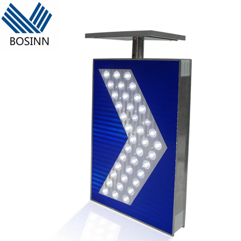 Construction Road Solar Indicator Light Driveway Indicating Signal Lamp Toll Station and Parking Lots Signal Lights