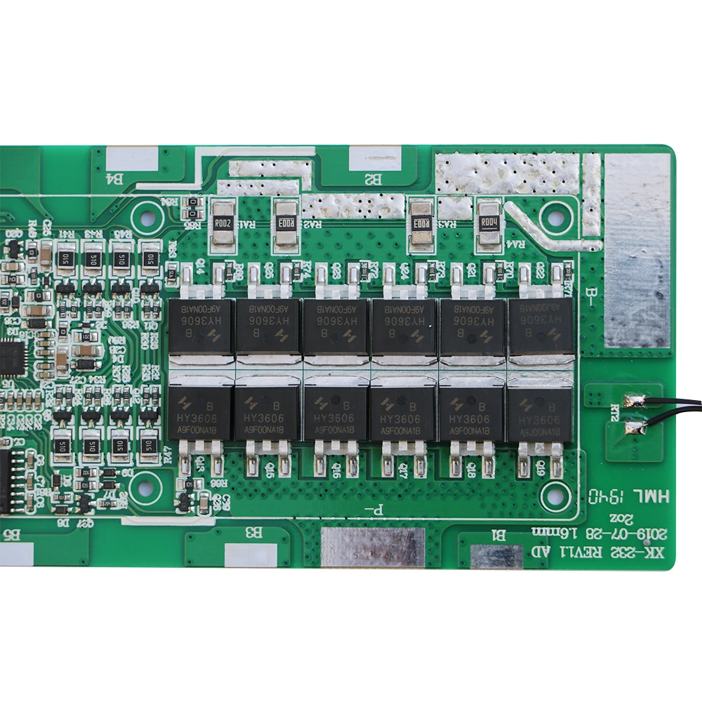 
smart bms lifepo4 and li-ion 7S 25a for lithium ion battery pack with UART/485APP 