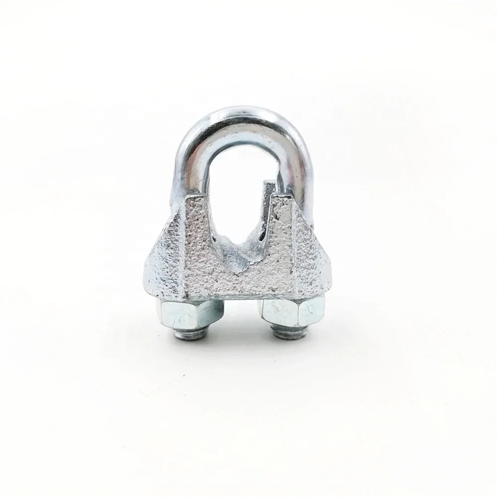 Малогабаритный зажим для проволочного троса американского типа