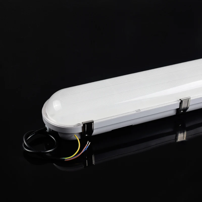 Subway Garage LED vapor tight fixture 2ft 4ft 5ft 6ft 20w 40w 60w 80w led tri proof light Ip65 Tri-Proof Led Tube Light