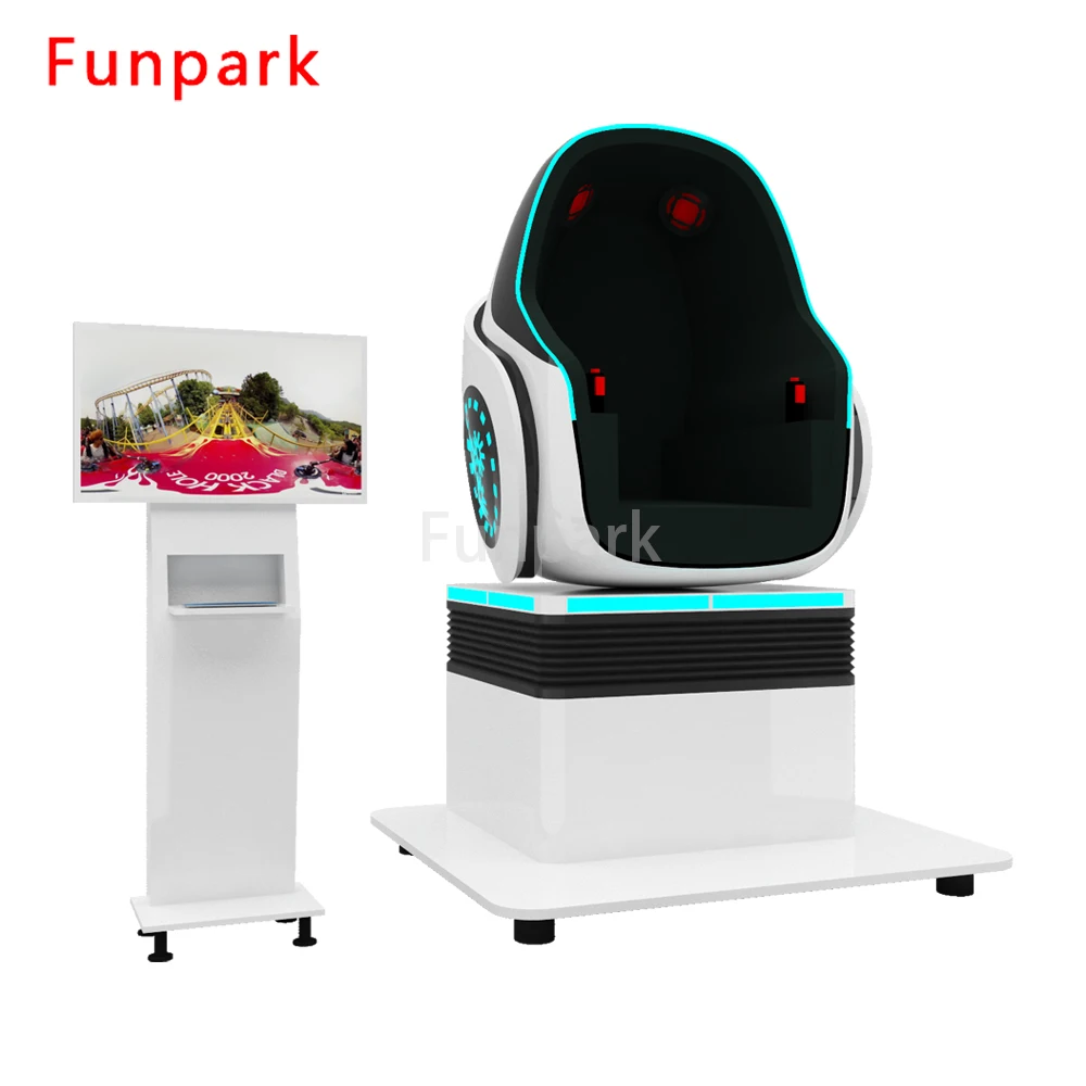 Funpark 9D VR Cinema Egg Chair Virtual Reality Equipment for Amusement Park Interactive VR Entertainment