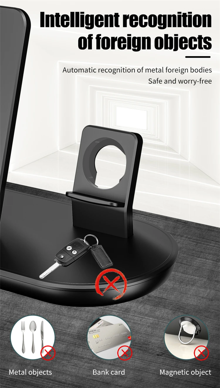3 In 1 Fast Wireless Charger