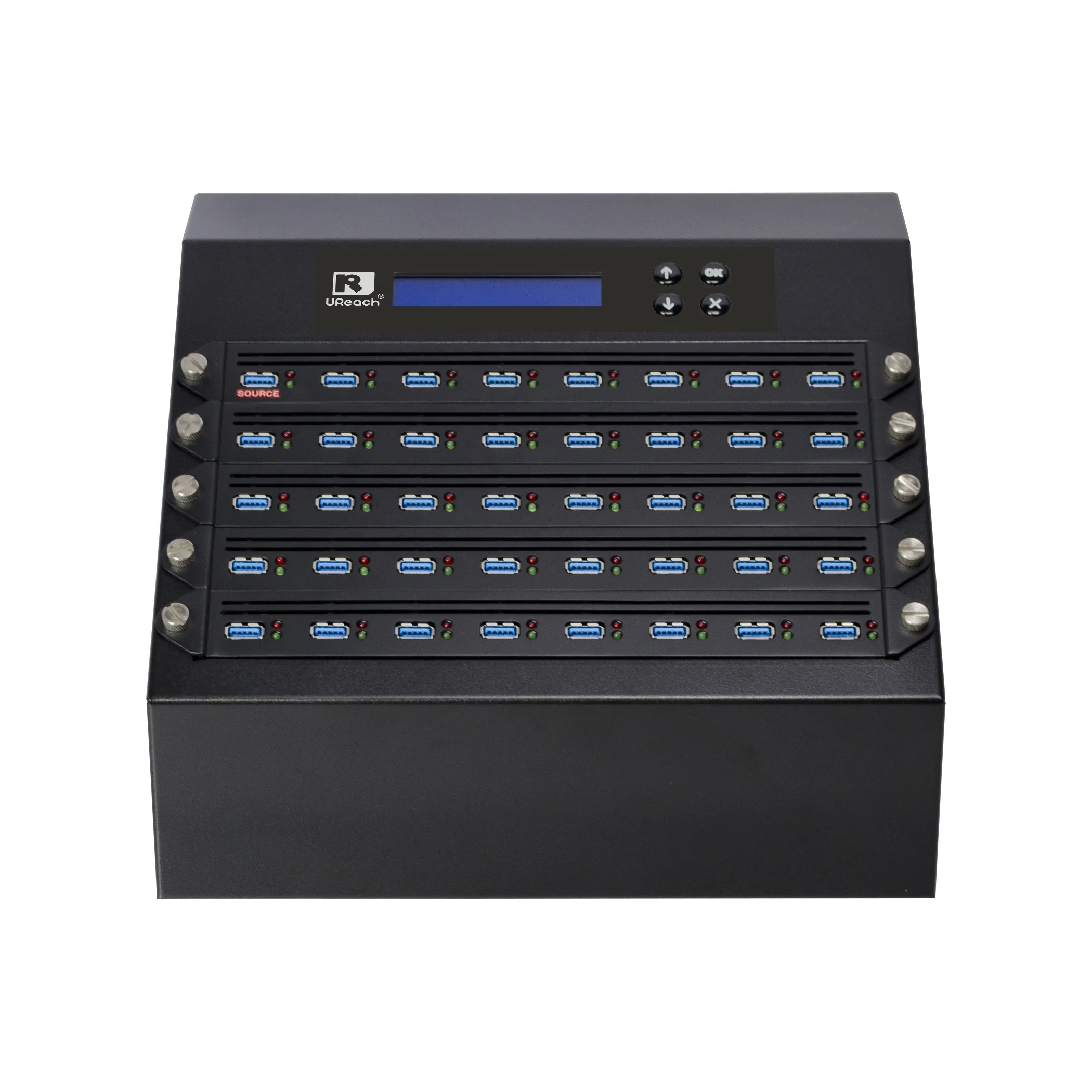 Standalone USB flash drive HDD SSD duplicator fast transfer speed 10gb/min USB3.1with write protection function