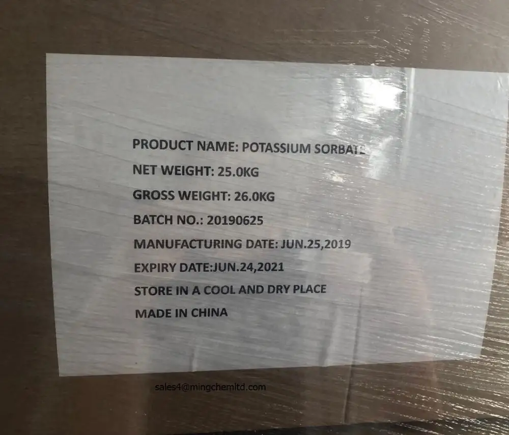 HALAL Natural Organic Food Grade Preservative Substitute E 202 Powder Granular Price Potassium Sorbate