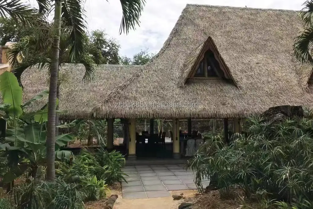 Hotsale waterproof thatch beach umbrella