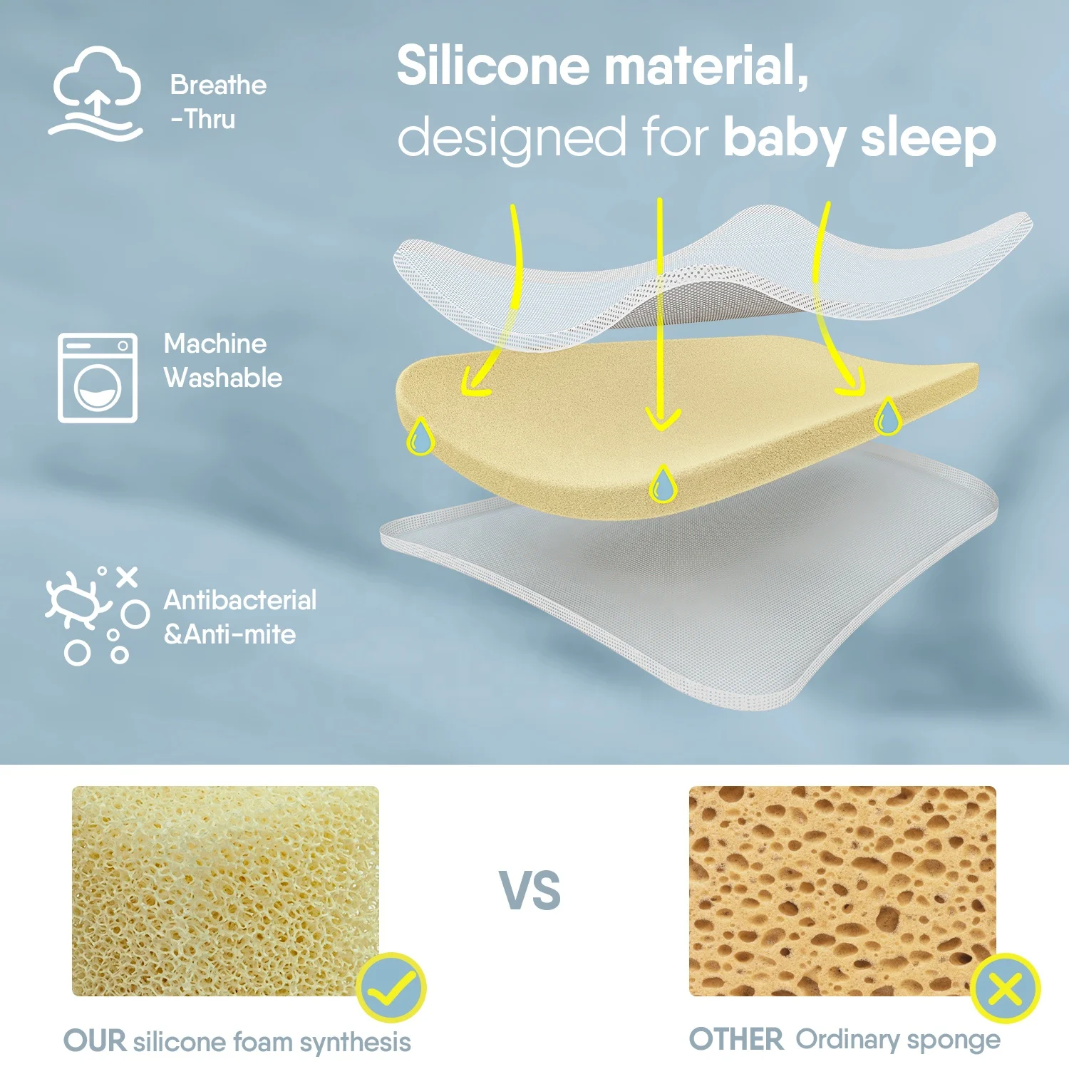 Bassinet Bedside Sleeper, 3 in 1 Folding Crib swing bed 2023 Cradle Folding newborn Cradle Sleeper Multi-functional crib