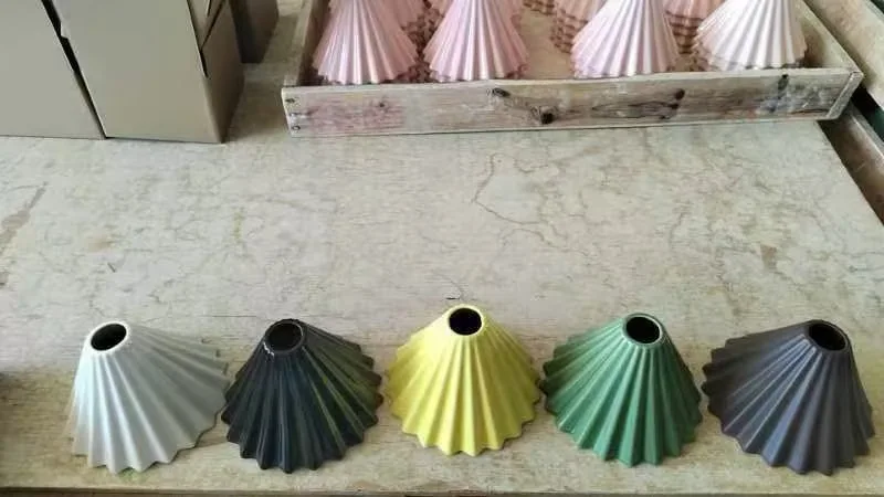 ceramic coffee filter cup cone shaped coffee drip filter