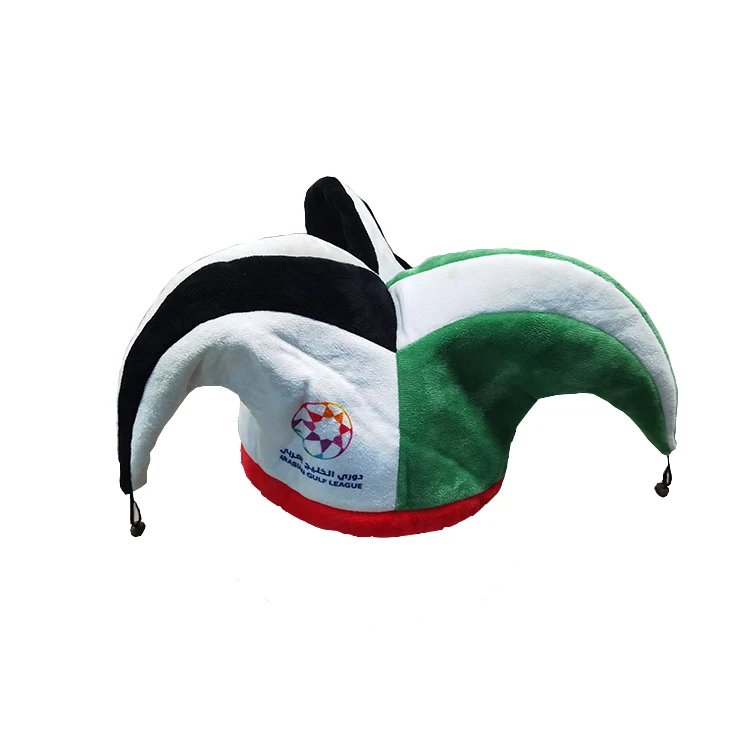 OEM Custom Birthday Party Funny Crazy Football Fans Clown Hat Wholesale Carnival Joker Magician Party Hats
