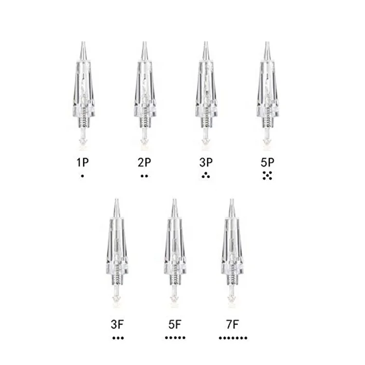 Professional Custom Eo Gas Sterilized Disposable Eyebrow 1Rl 3Rl 5Rl Tattoo Needle Cartridge