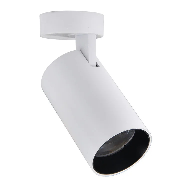 surface mounted Track Lamp Empty Housing Aluminium Guide Rail Recessed Lighting  Ceiling System Led Exhibition Light