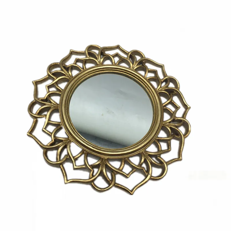 
Nordic Style Flower Shape Decorative Mirror Innovative Art Wall Mirror Round Decorative Mirror Frame Home Decor 