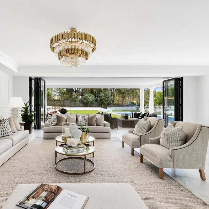 Outdoor exterior patio folding door aluminum bi-fold australian style vertical folding doors bi folding glass door