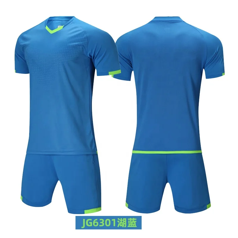 
Wholesale Breathable soccer wear High quality soccer Jersey Set soccer jersey football shirt 