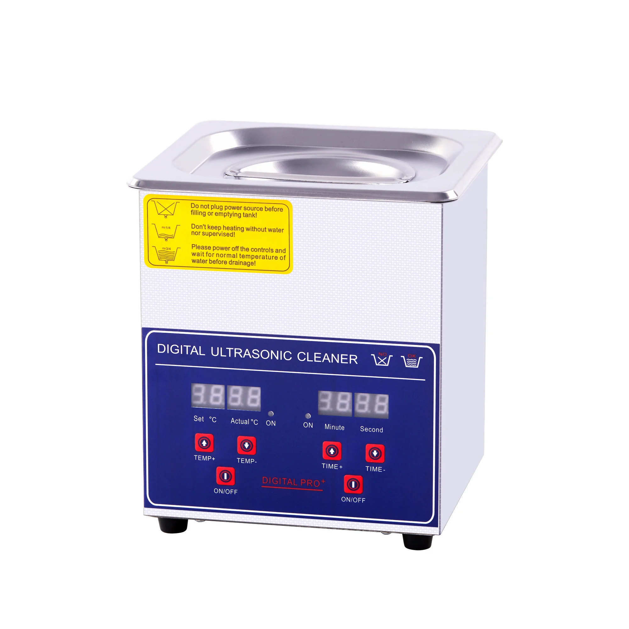 Высокопроизводительный Ультразвуковой очиститель из нержавеющей стали с подогревом 304 для медицинской лаборатории