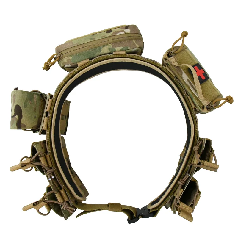 GAF 1000d nylon quick-releas buckle tactical molle belt  pouch set