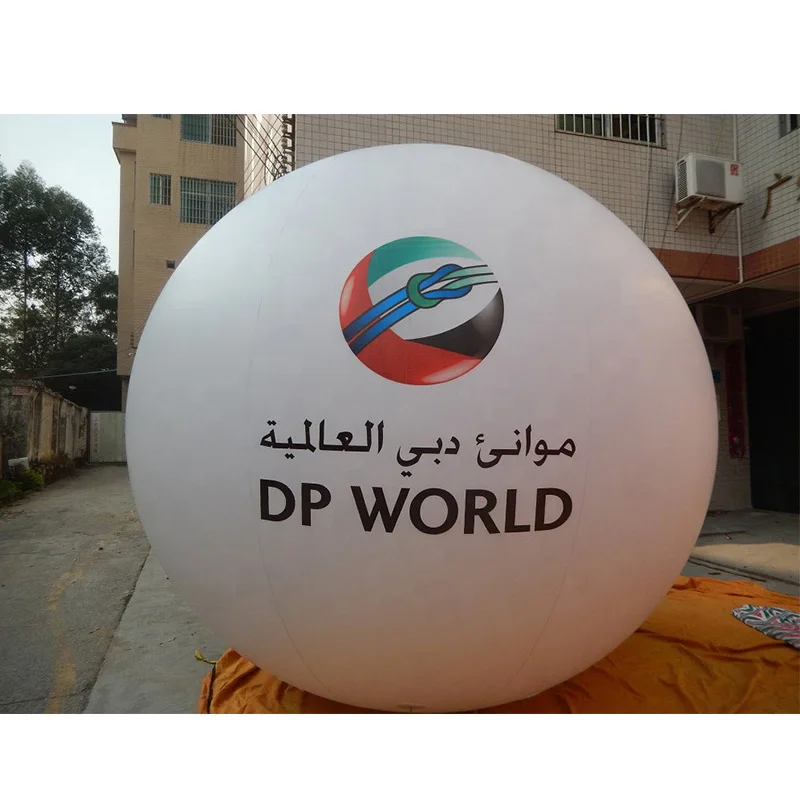 BOYI сферическая OEM огромная надувная подвесная модель воздушного шара в форме флага для мероприятия