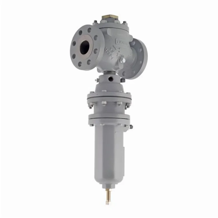Natural Gas Valve Skid Emerson Fisher Reducing Valve  MR105 Pressure Regulator  WIKA Pressure Gauge