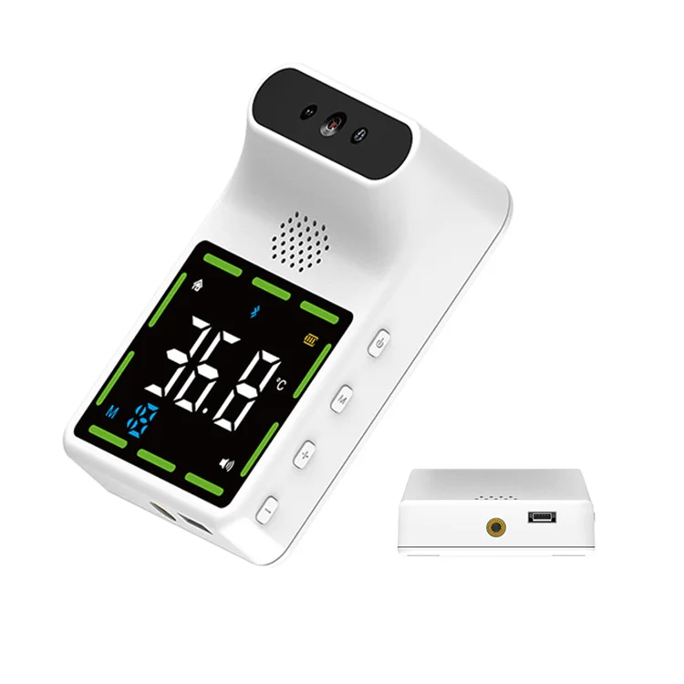 
Wall Mounted Non-contact Q5 Digital Infrared Forehead Thermometer Body Temperature Detector Thermometer 