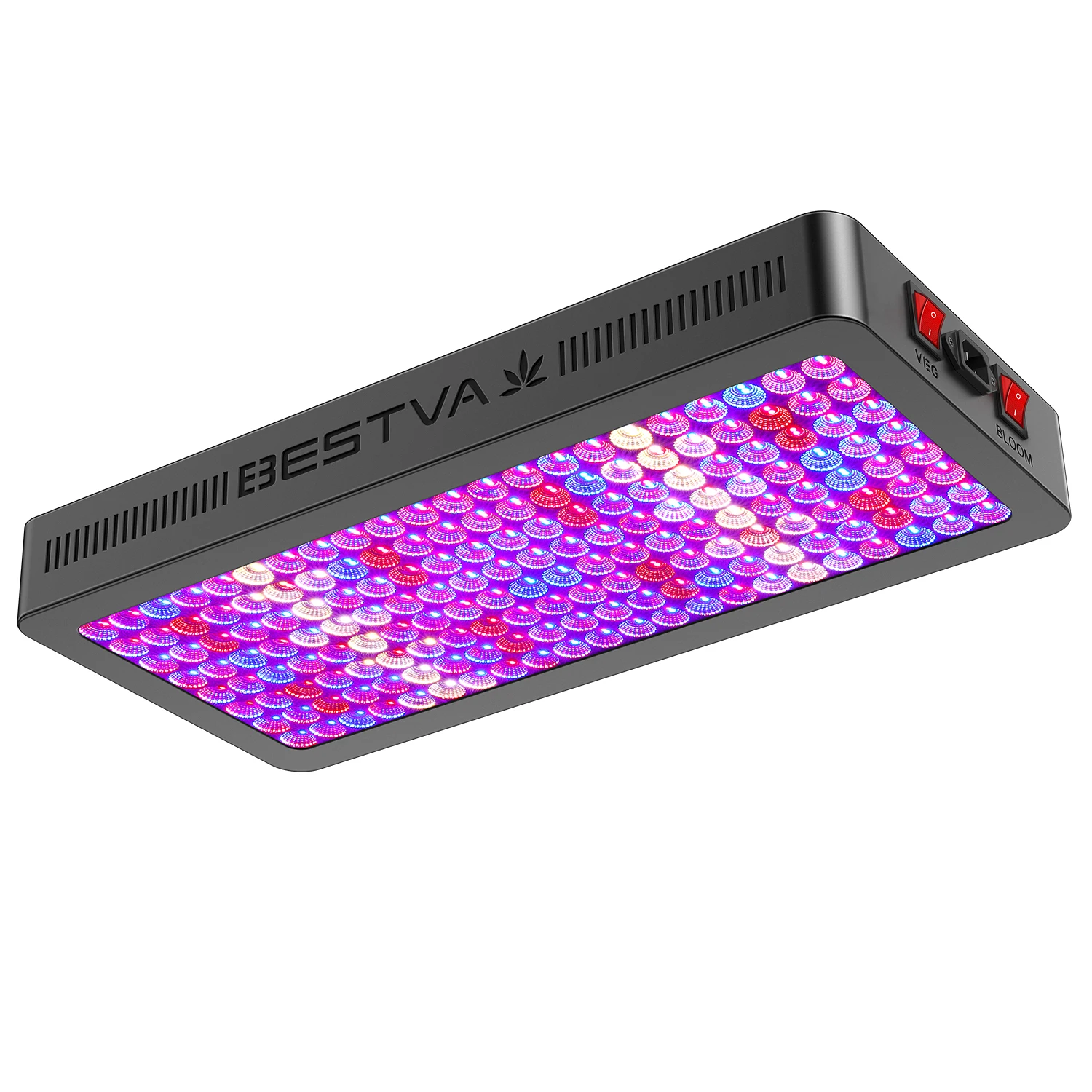 
BESTVA Hydroponic Reflector 2000w 3000W 4000W indoor plant grow full spectrum Dual chips indoor growing tent cob led grow light 
