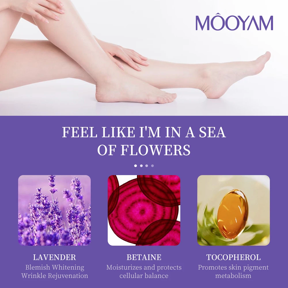 OEM Foot Skin Care Sheet Mask Socks Exfoliating Peel Cracked Heels Dry Dead Hydrating Moisturising Lavender Foot Mask