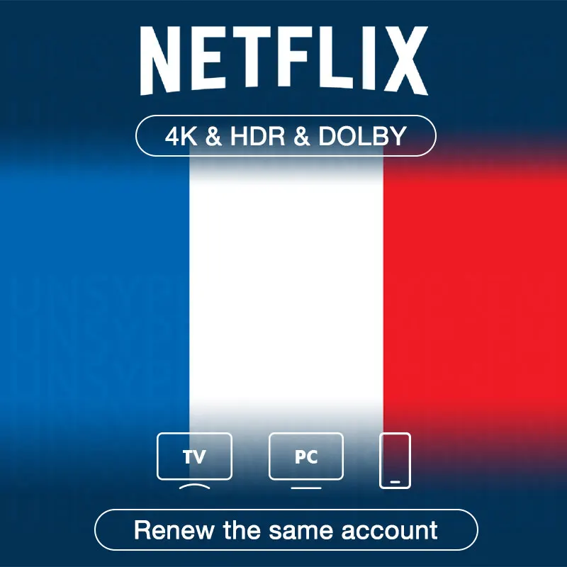 2022 Global Work Eu netflix 4K France Spain Italy Official Best 4K UHD Official Netflix Account Premium Subscription
