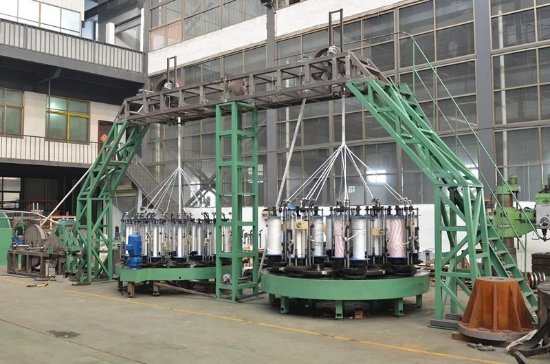 big diameter marine rope braiding machine