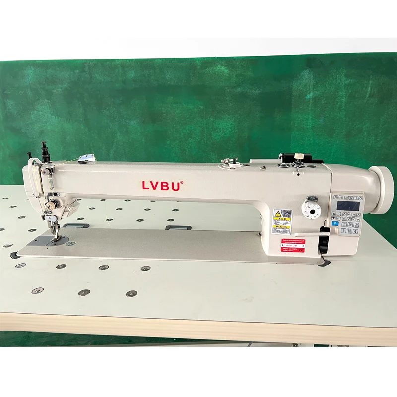 LVBU 56MM long arm electronic synchronous stitch industrial sewing machine