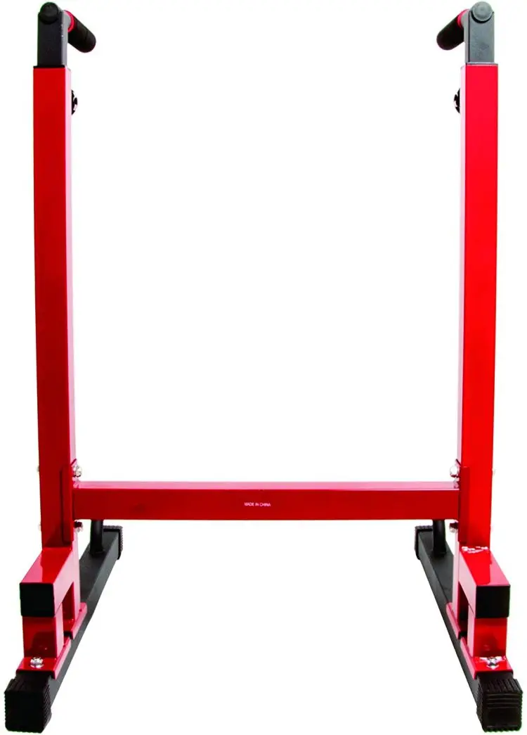 ZYFIT Multi-Function Barbell Rack Dip Bar Stand Adjustable Squat Rack Dipping Station for home gym fitness equipment