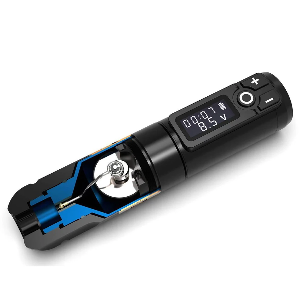 Soldier Wireless Tattoo Pen Lithium Battery Pen Tattoo Needle Motor Machine Portable Rechargeable Tattoo Machine