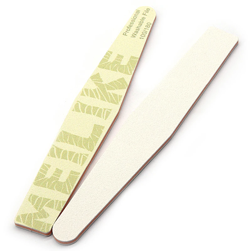 Nail supplies korean private label wholesale professional 80/80 150/180 grit nail file and buffer