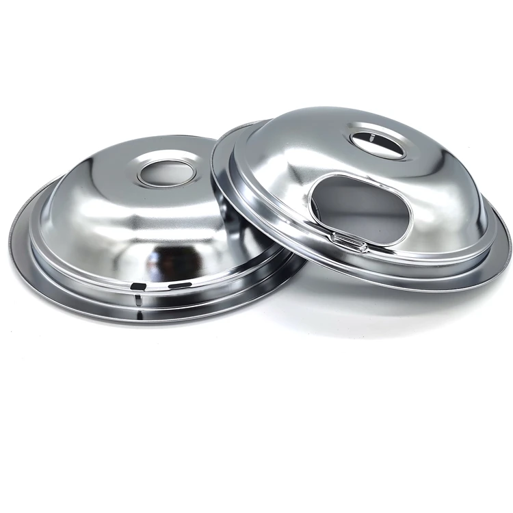 2021 Hot Selling 8-inch Stove Parts Chrome-plated Parts Stove Drip Pans Suitable For Household