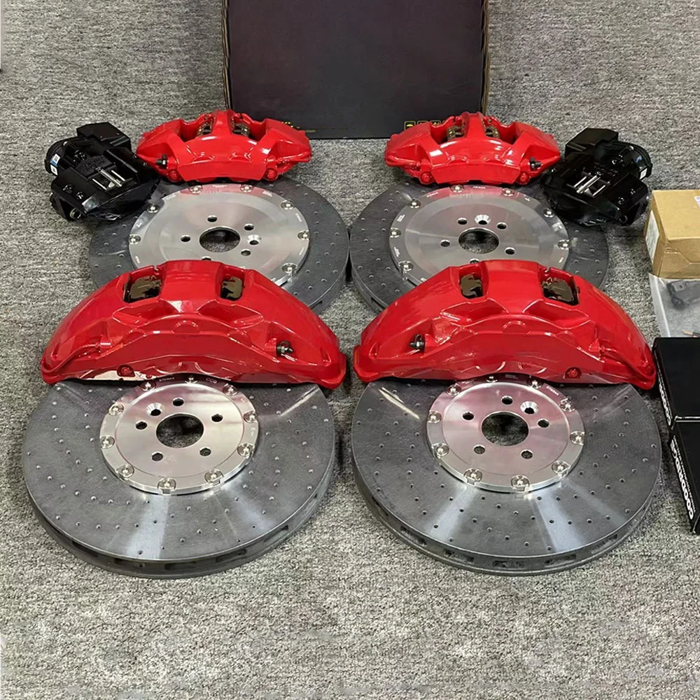 Car Portable Steel Carbon Ceramic Brake Disc For Audi S3 A6L A7 A8L Q7 Q8 RS8