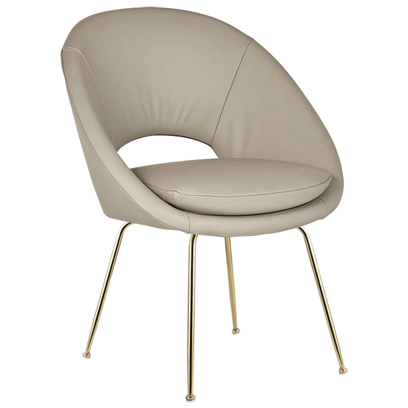 Дешевая современная мебель в скандинавском стиле, стул для столовой с металлическими ножками, бархатный обеденный стул