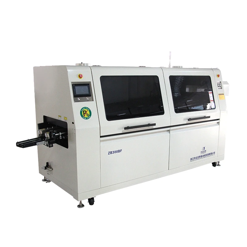 ZB-300BF Automatic Wave Soldering Equipment Spray Pcb Welding Machine Automatic Wave Dip Soldering Machine For Smt Production