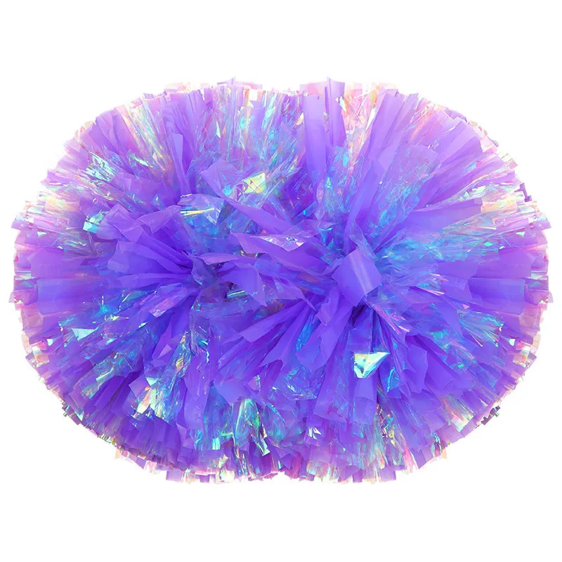 Sports Meeting Celebration Competition Games Props Rainbow Cheerleading Pom Pom