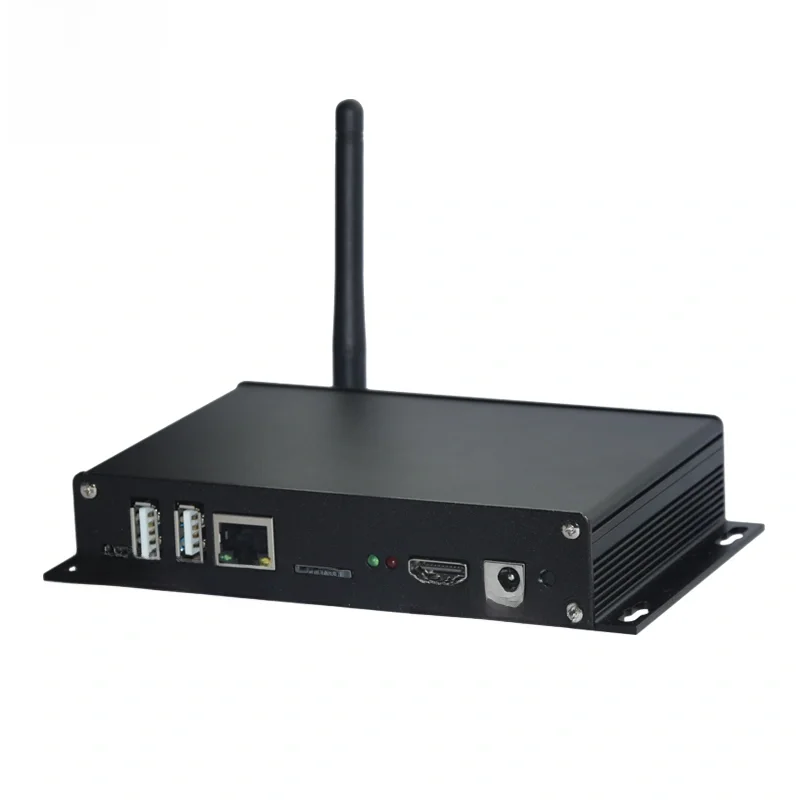 China Hot Sale Hd 4k Display Box Rk3288/3399 Optional Cpu Network Media Player