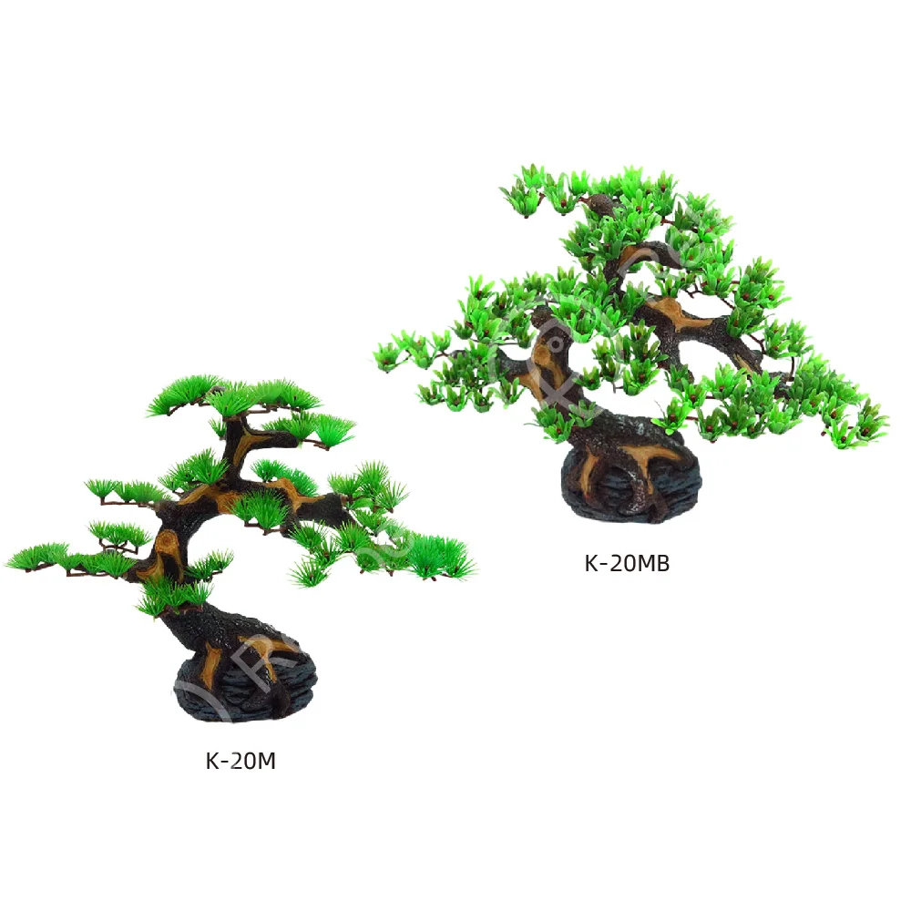 Wholesale Aquarium Plastic plants Artificial Plastic for fish tank decoration aquarium accessories De Plantas Acuario