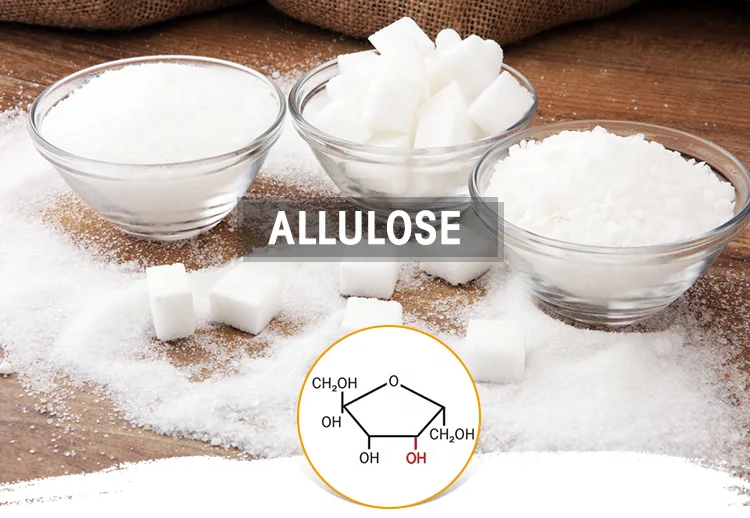 
Factory Direct Private label D-Allulose CAS: 551-68-8 Sweeteners Allulose D- psicose 