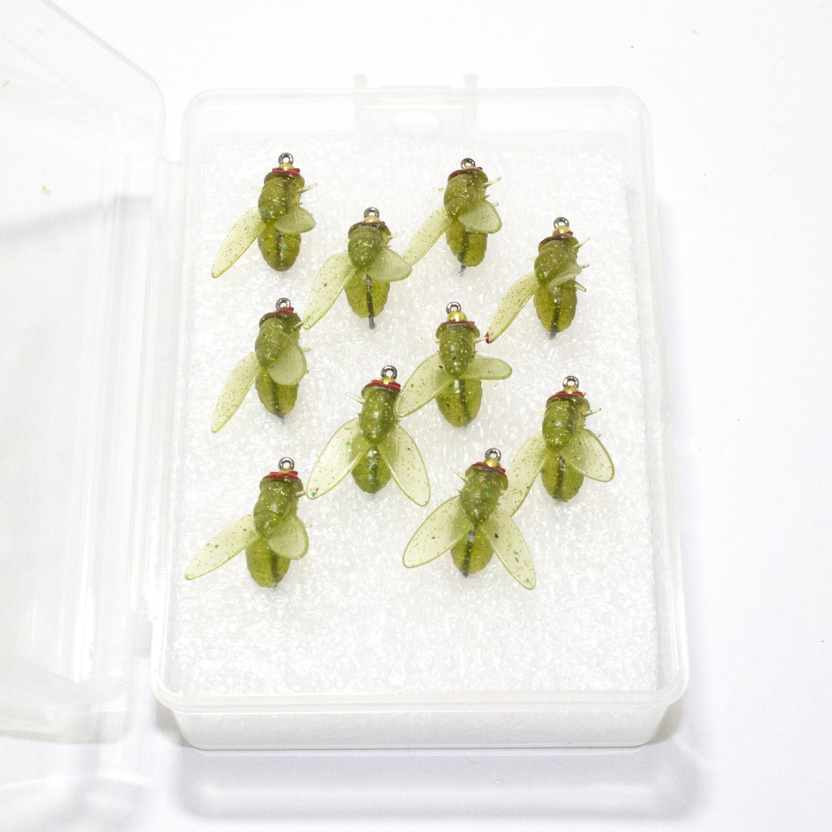 Artificial Bionic Fly Fishing Lure Lifelike Flies Bees Insects Hook Floating Action Attractive Bait