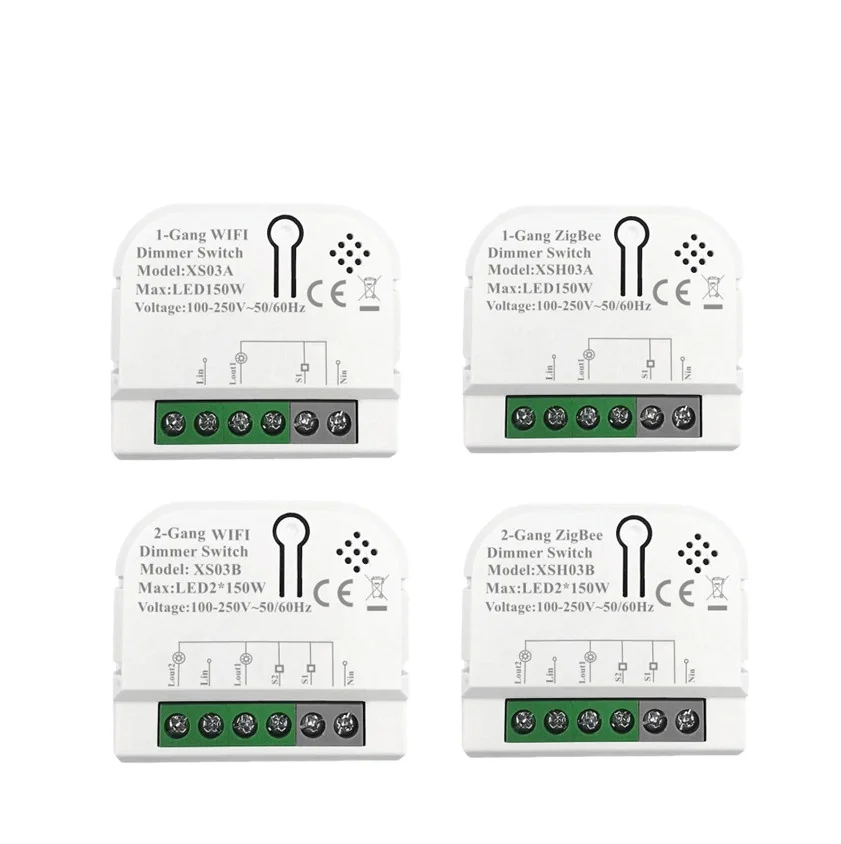 Переключатель света Tuya Smart Life с Wi-Fi и таймером, 1/2 клавиш, 220 В