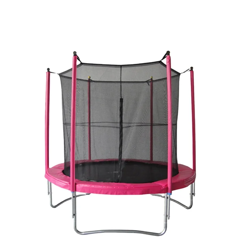 Sundow Promotional Factory Price Mini Fitness Trampoline Outdoor Safe Net Rebounder 6ft Trampoline For Children Outdoor